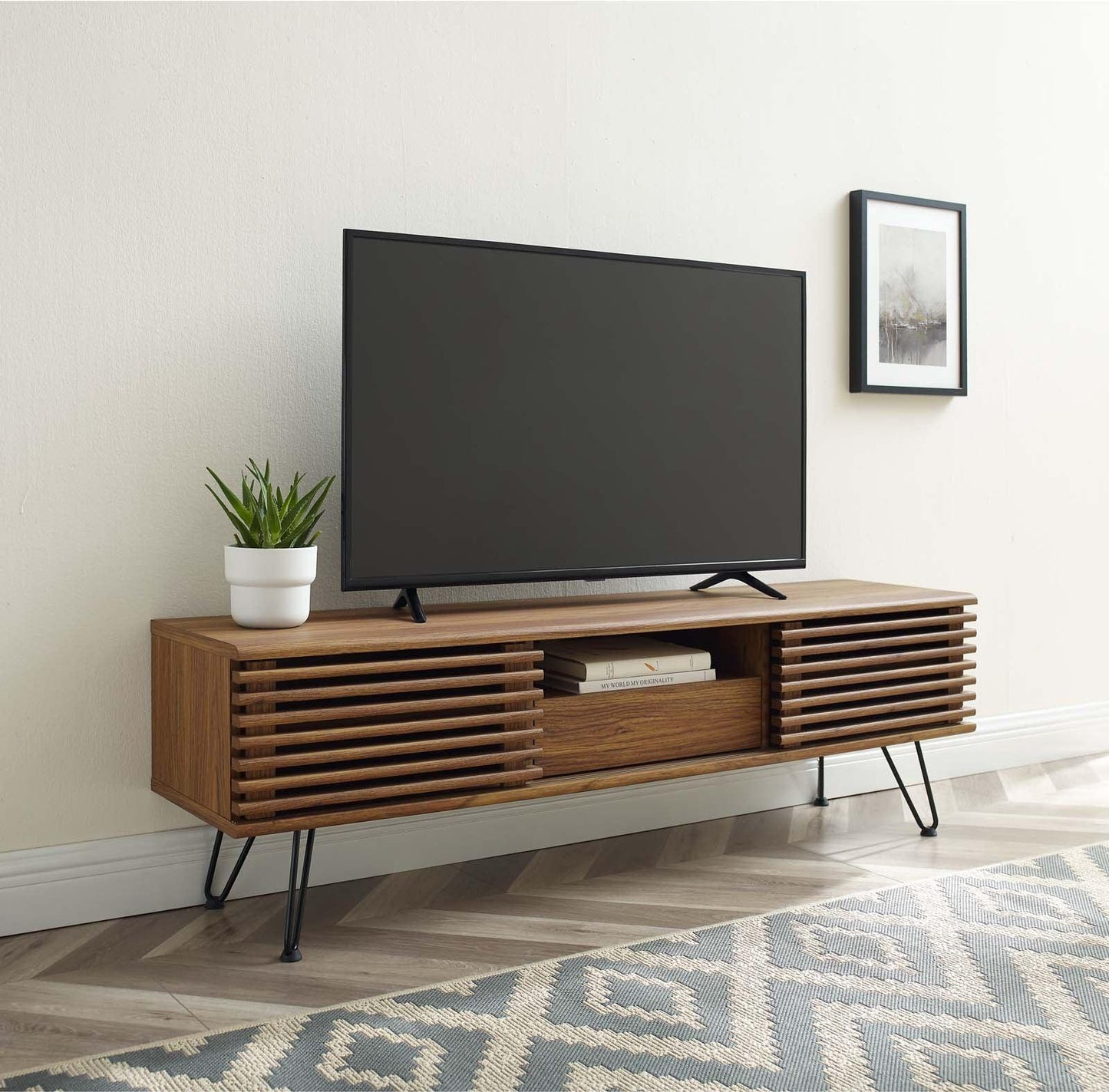 Modway Render 59" Media Console TV Stand FredCo