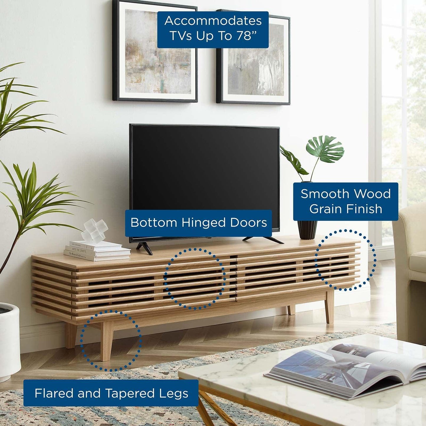 Modway Render 71" TV Stand FredCo