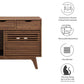 Modway Render Cat Cabinet Walnut & Oak FredCo