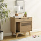 Modway Render Cat Cabinet Walnut & Oak FredCo