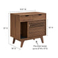 Modway Render Cat Cabinet Walnut & Oak FredCo