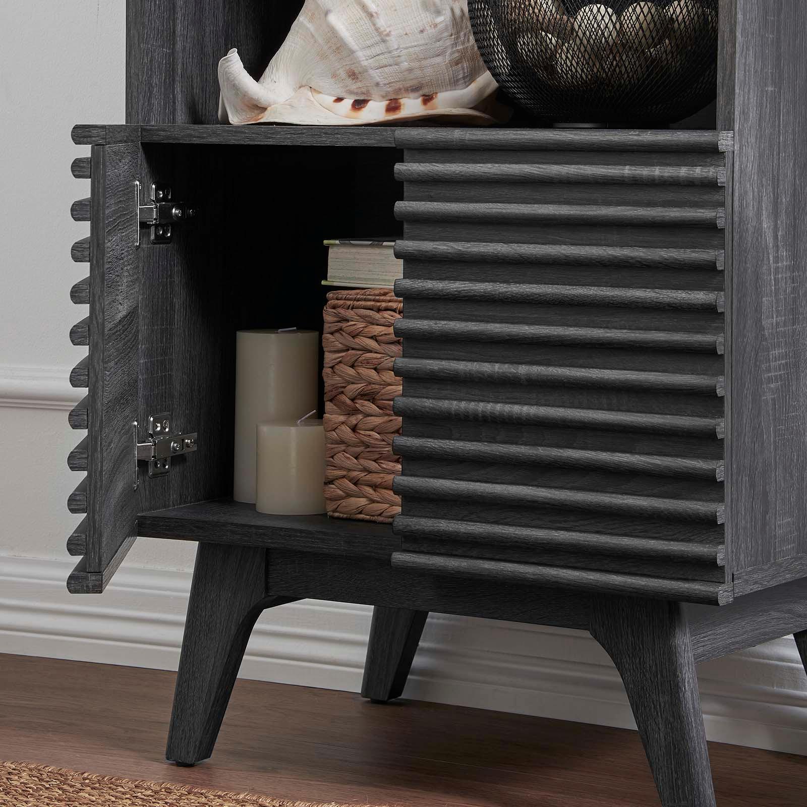 Modway Render Display Cabinet Bookshelf FredCo
