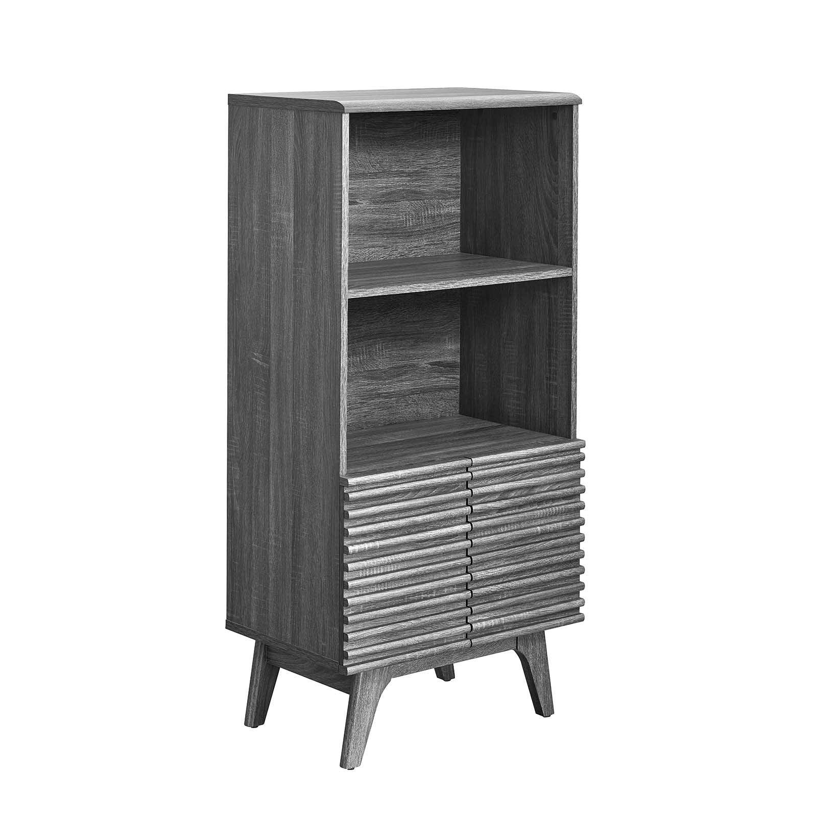 Modway Render Display Cabinet Bookshelf FredCo