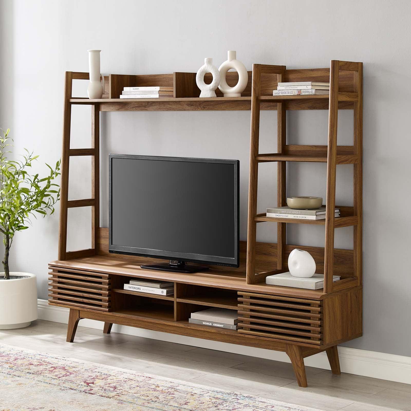 Modway Render TV Stand Entertainment Center FredCo
