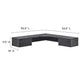 Modway Render Wall Mount Corner Office Desk FredCo