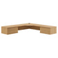 Modway Render Wall Mount Corner Office Desk FredCo