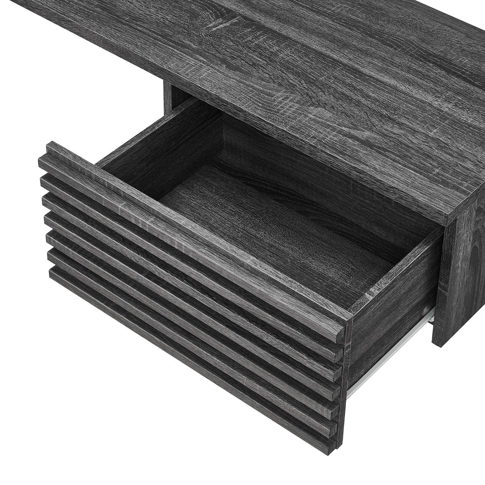 Modway Render Wall Mount Corner Office Desk FredCo