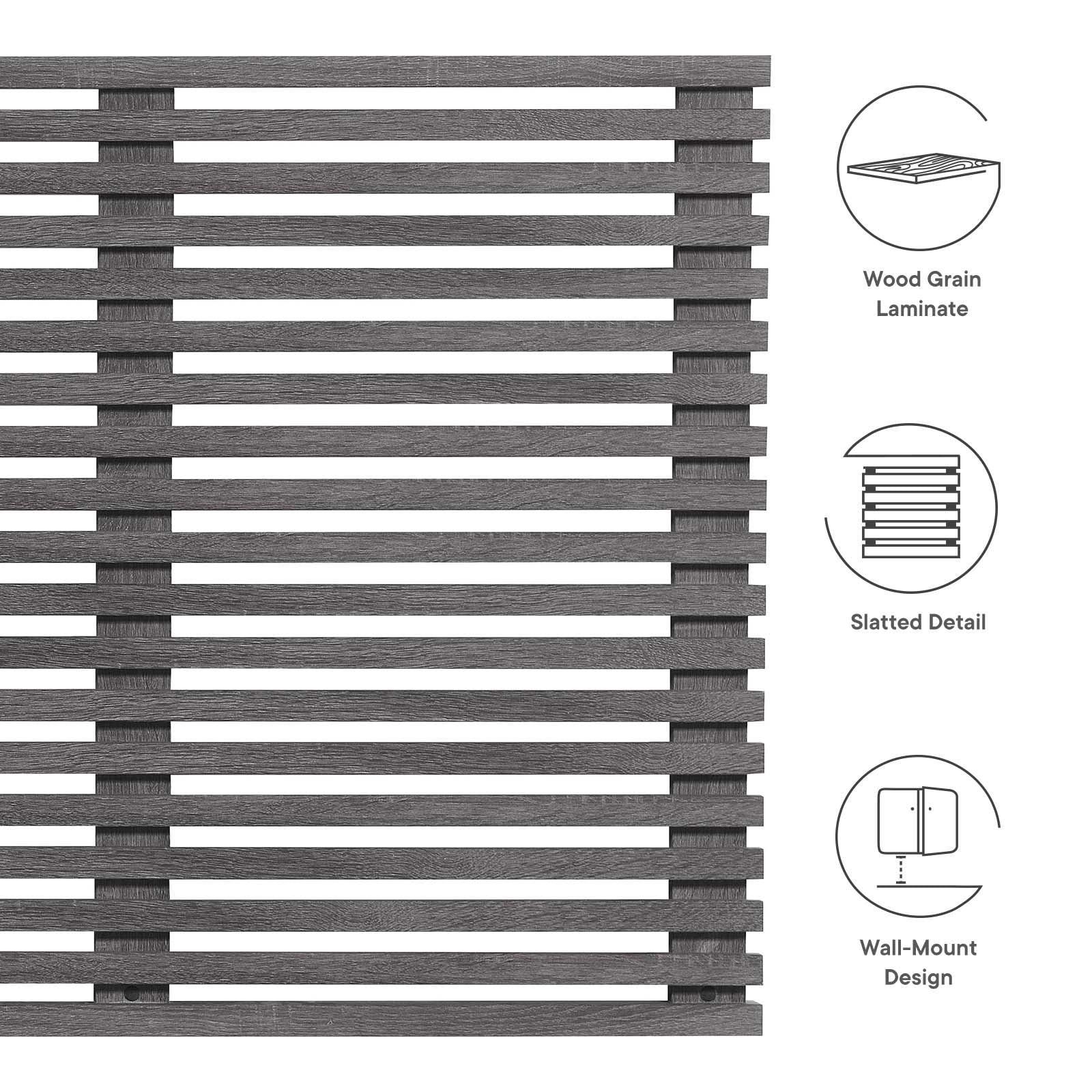 Modway Render Wall Mount King Headboard FredCo