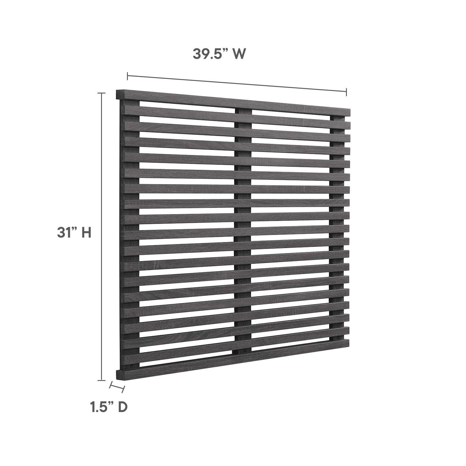 Modway Render Wall Mount Twin Headboard FredCo