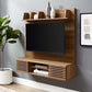 Modway Render Wall Mounted TV Stand Entertainment Center FredCo