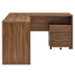 Modway Render Wood Desk and File Cabinet Set FredCo
