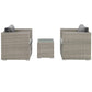 Modway Repose 3 Piece Outdoor Patio Sectional Set, EEI-3006 FredCo
