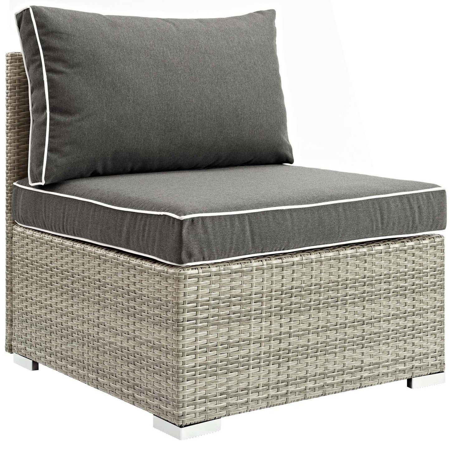 Modway Repose Outdoor Patio Armless Chair FredCo