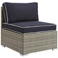 Modway Repose Outdoor Patio Armless Chair FredCo