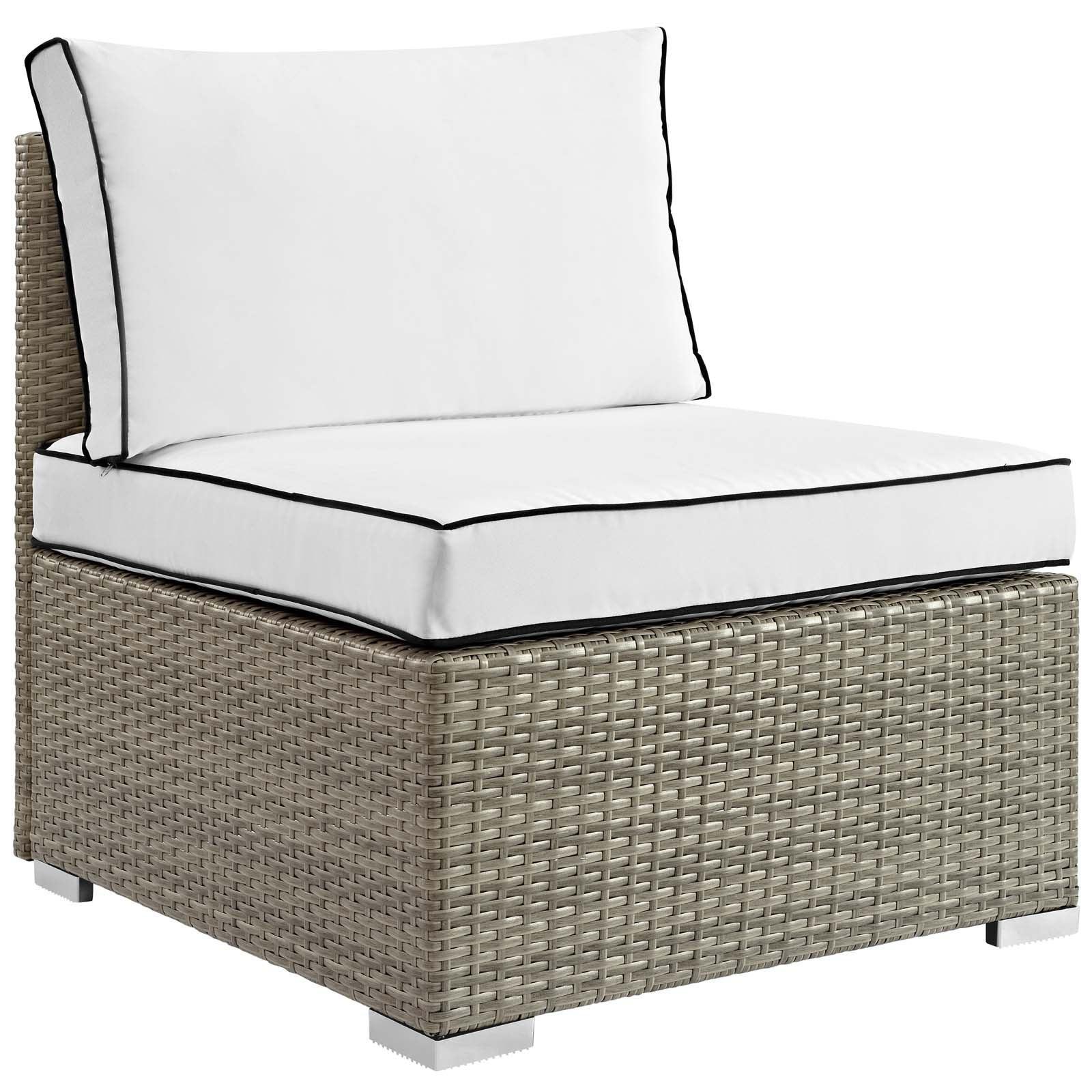 Modway Repose Outdoor Patio Armless Chair FredCo
