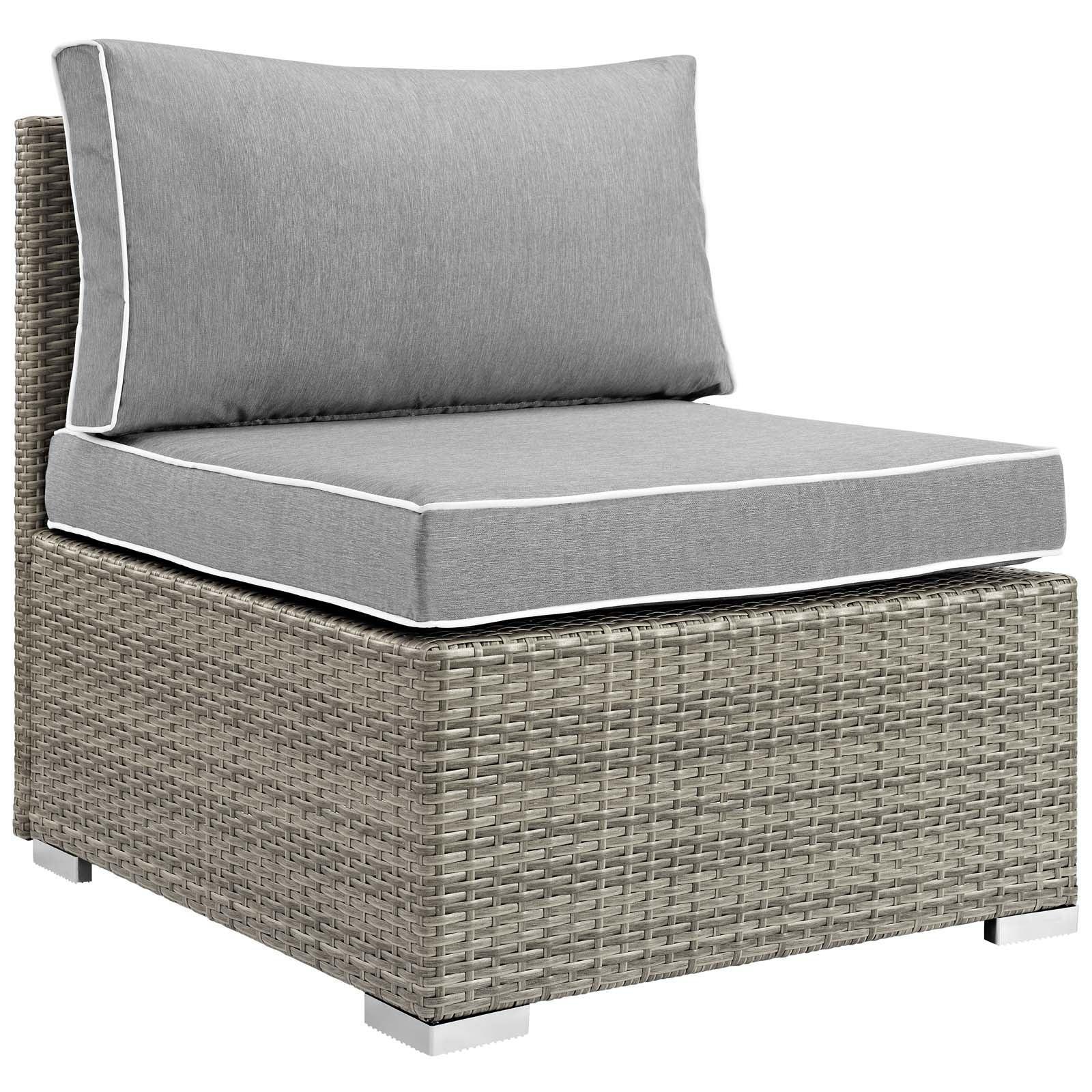 Modway Repose Outdoor Patio Armless Chair FredCo