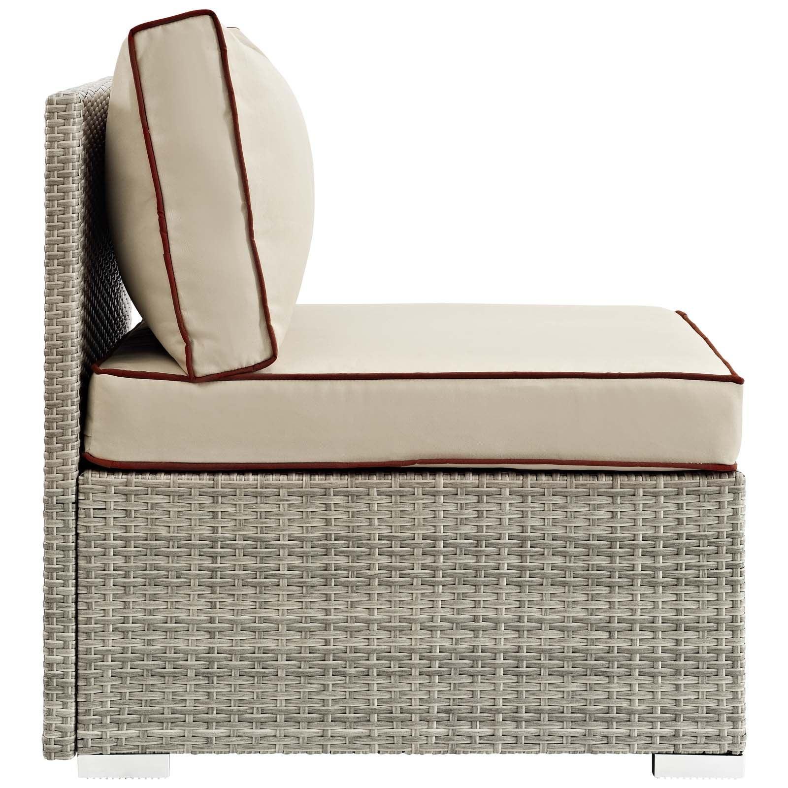 Modway Repose Outdoor Patio Armless Chair FredCo