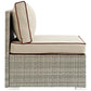 Modway Repose Outdoor Patio Armless Chair FredCo