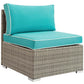 Modway Repose Outdoor Patio Armless Chair FredCo