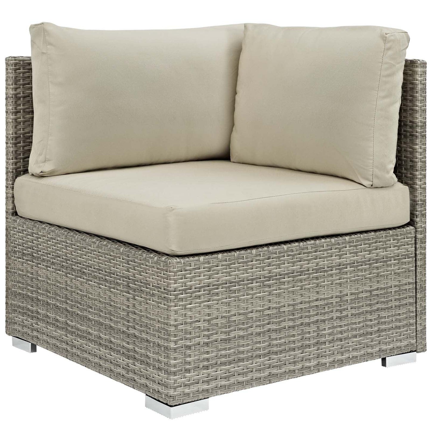 Modway Repose Sunbrella® Fabric Outdoor Patio Corner FredCo