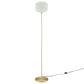Modway Reprise Glass Sphere Glass and Metal Floor Lamp FredCo