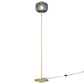 Modway Reprise Glass Sphere Glass and Metal Floor Lamp FredCo