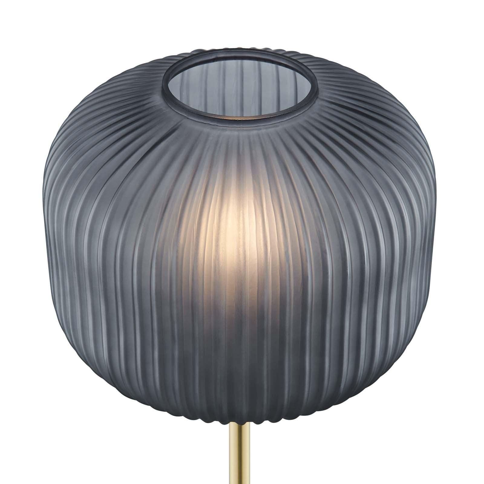 Modway Reprise Glass Sphere Glass and Metal Floor Lamp FredCo