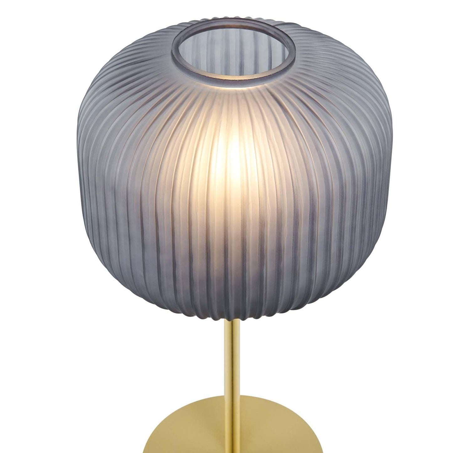 Modway Reprise Glass Sphere Glass and Metal Table Lamp FredCo