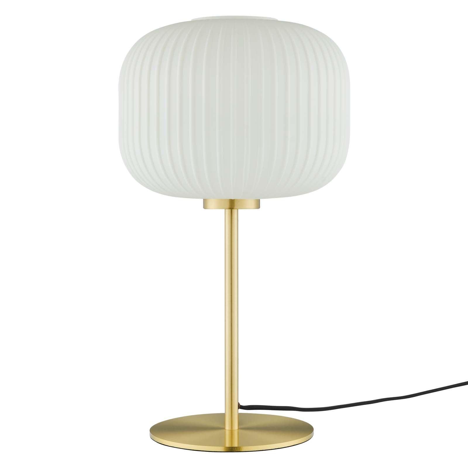 Modway Reprise Glass Sphere Glass and Metal Table Lamp FredCo