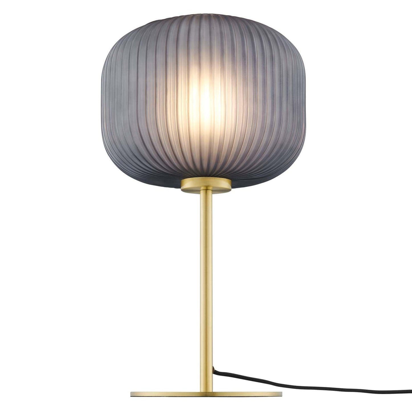 Modway Reprise Glass Sphere Glass and Metal Table Lamp FredCo