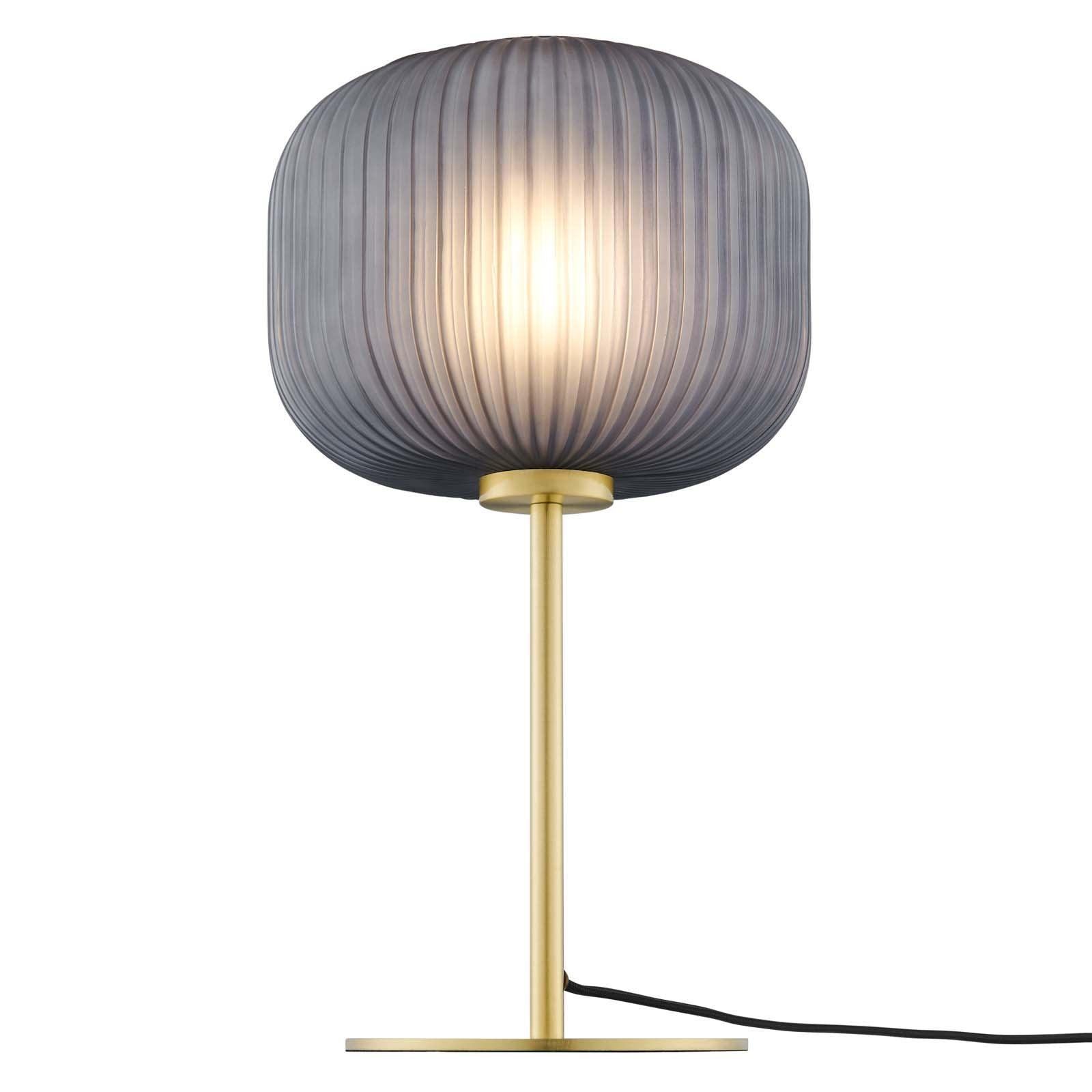 Modway Reprise Glass Sphere Glass and Metal Table Lamp FredCo