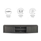 Modway Resonance 60" Wall-Mount TV Stand FredCo
