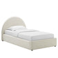 Modway Resort Performance Velvet Arched Round Platform Bed FredCo