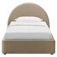 Modway Resort Performance Velvet Arched Round Platform Bed FredCo