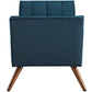 Modway Response Medium Upholstered Fabric Bench FredCo