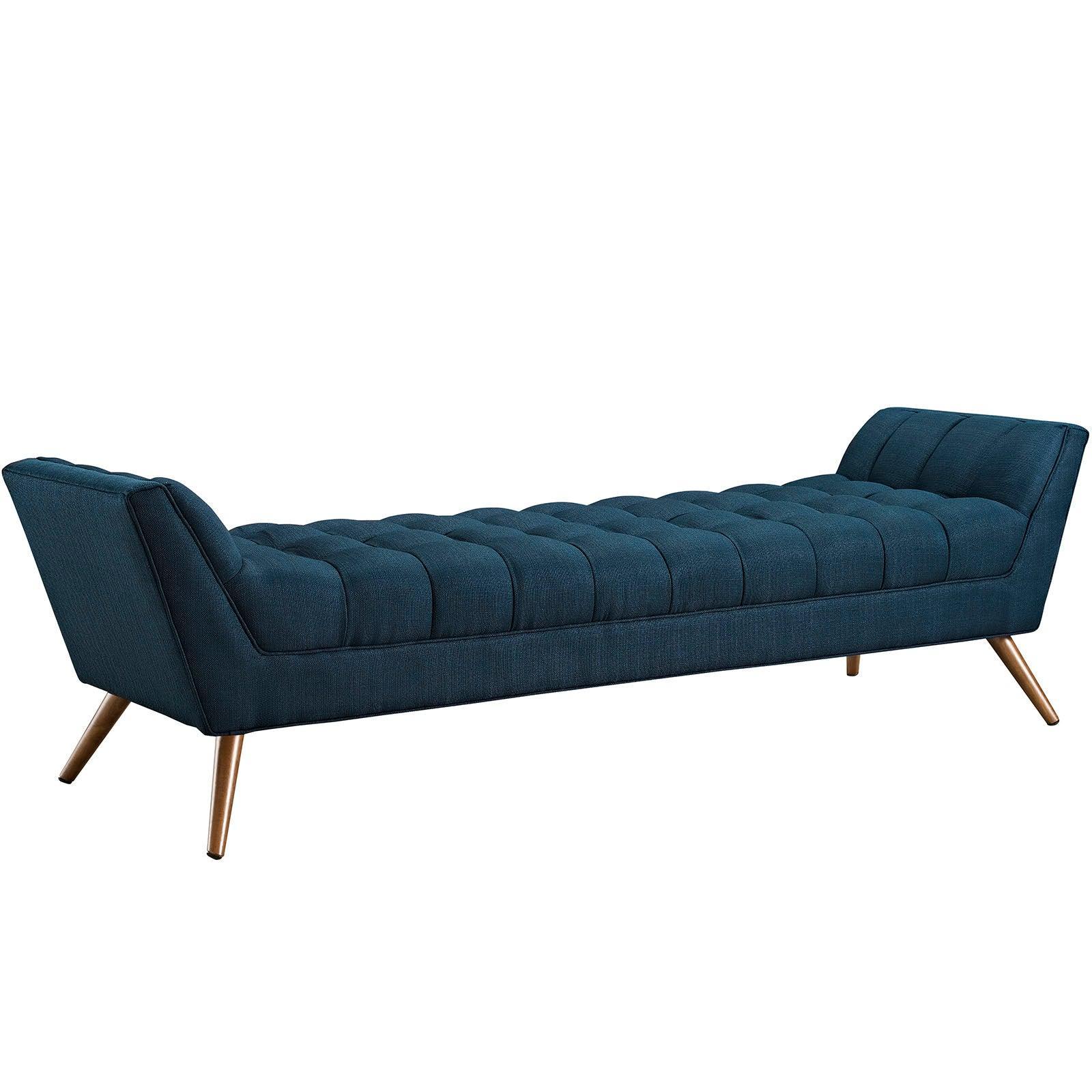 Modway Response Upholstered Fabric Bench FredCo