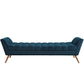 Modway Response Upholstered Fabric Bench FredCo
