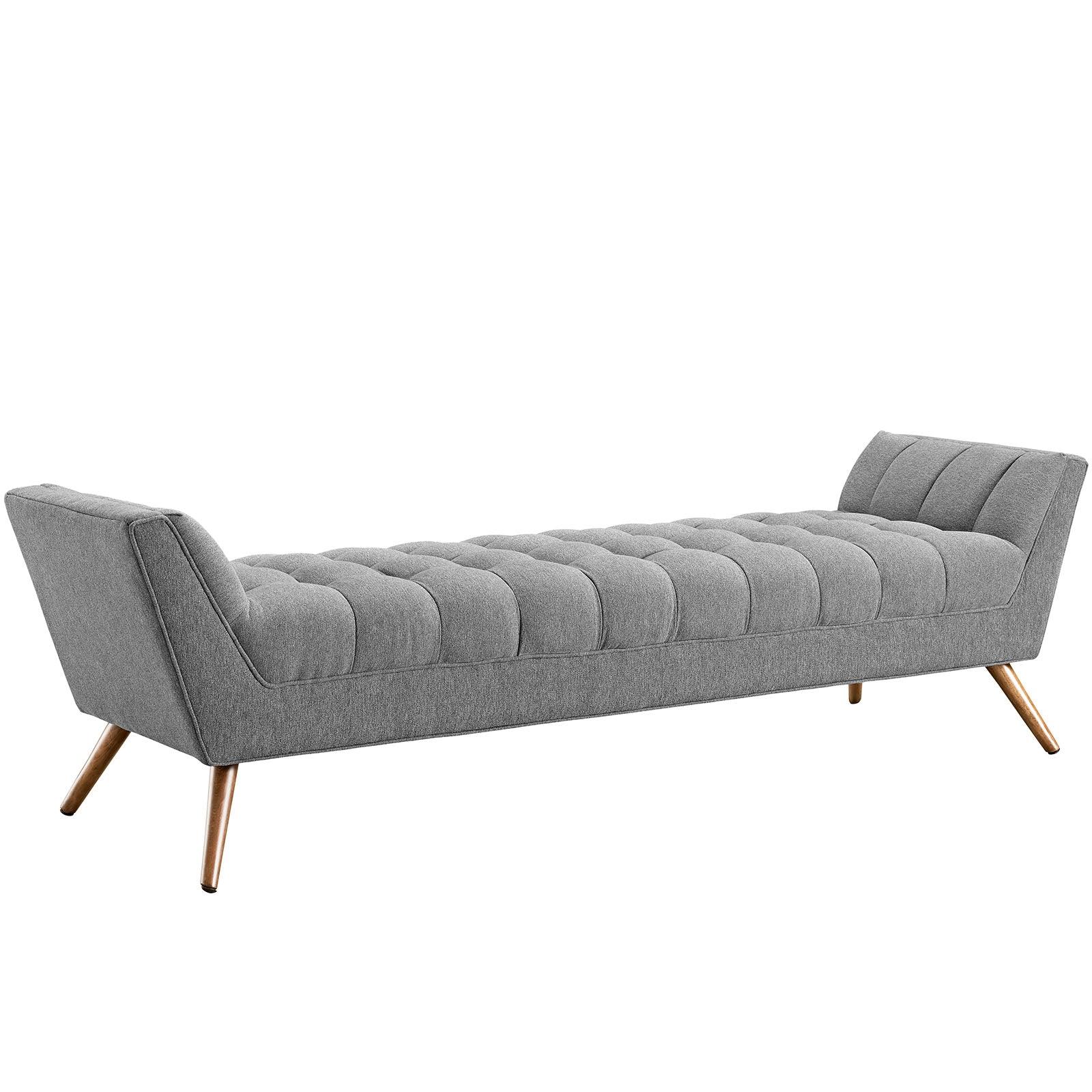 Modway Response Upholstered Fabric Bench FredCo