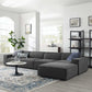 Modway Restore 5-Piece Sectional Sofa FredCo