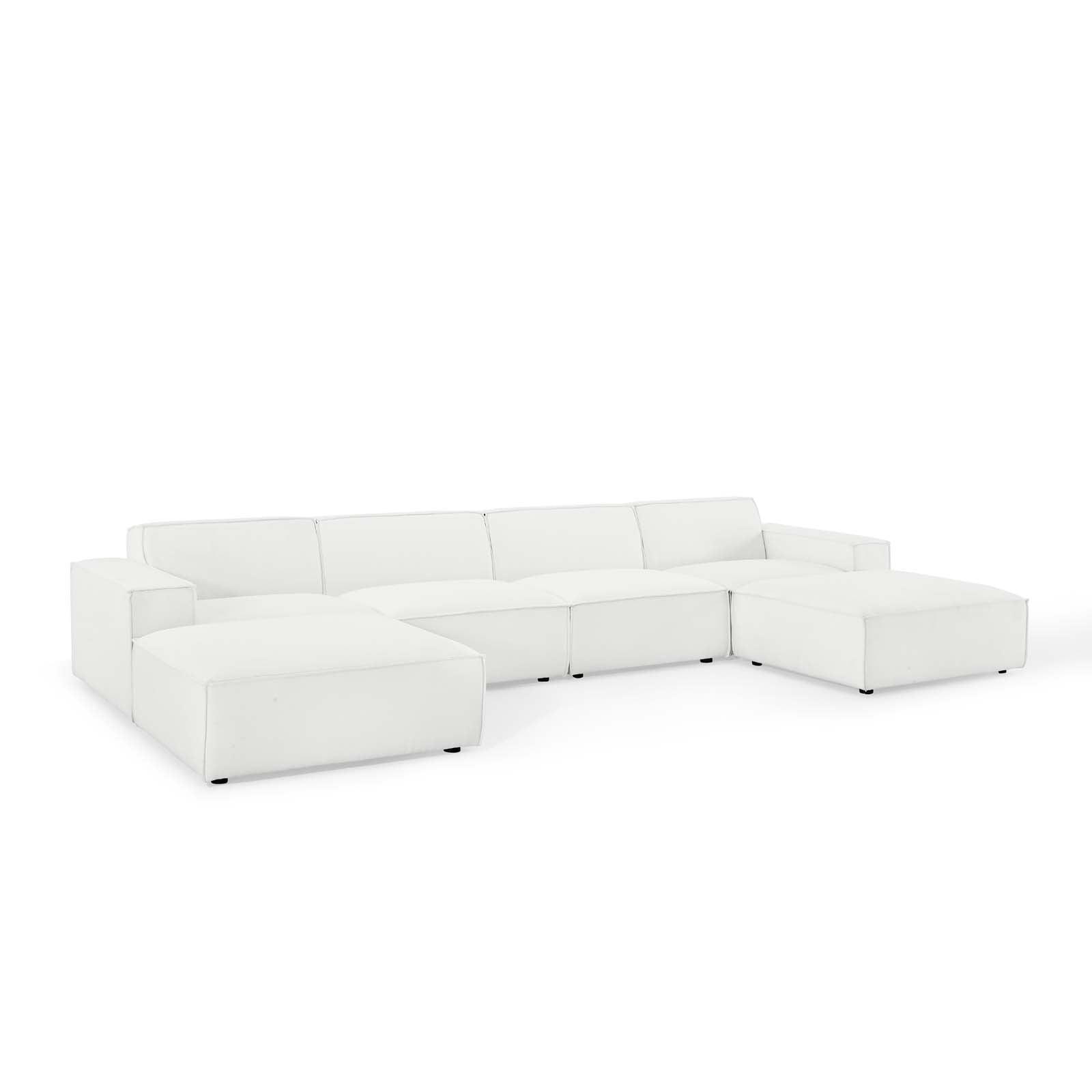 Modway Restore 6-Piece Sectional Sofa FredCo