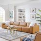 Modway Restore Vegan Leather 4-Piece Sofa FredCo