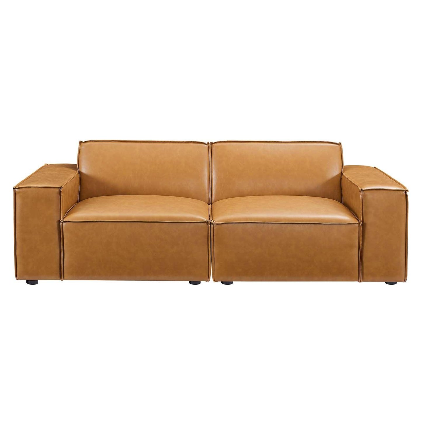 Modway Restore Vegan Leather Loveseat FredCo