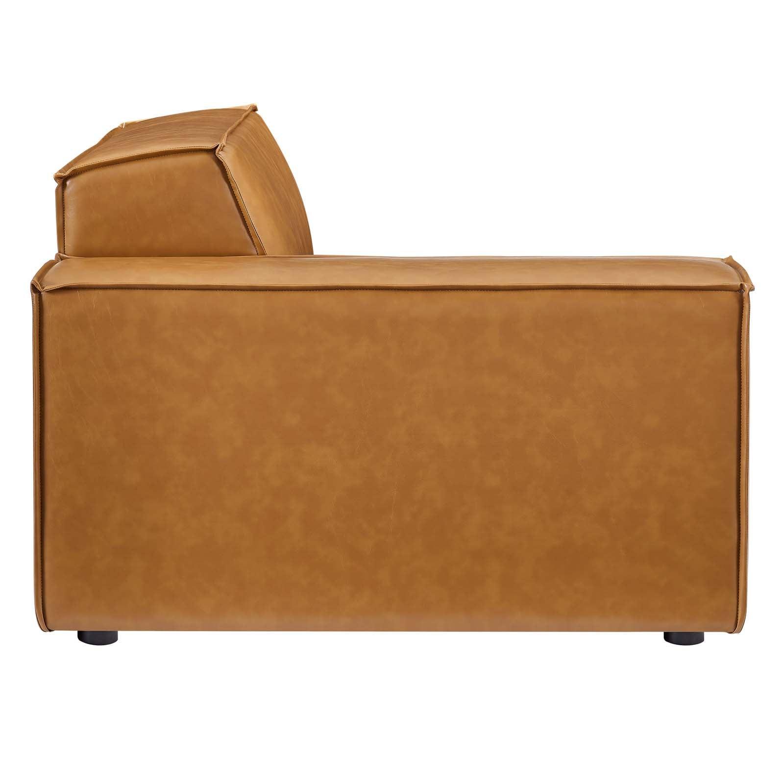 Modway Restore Vegan Leather Loveseat FredCo