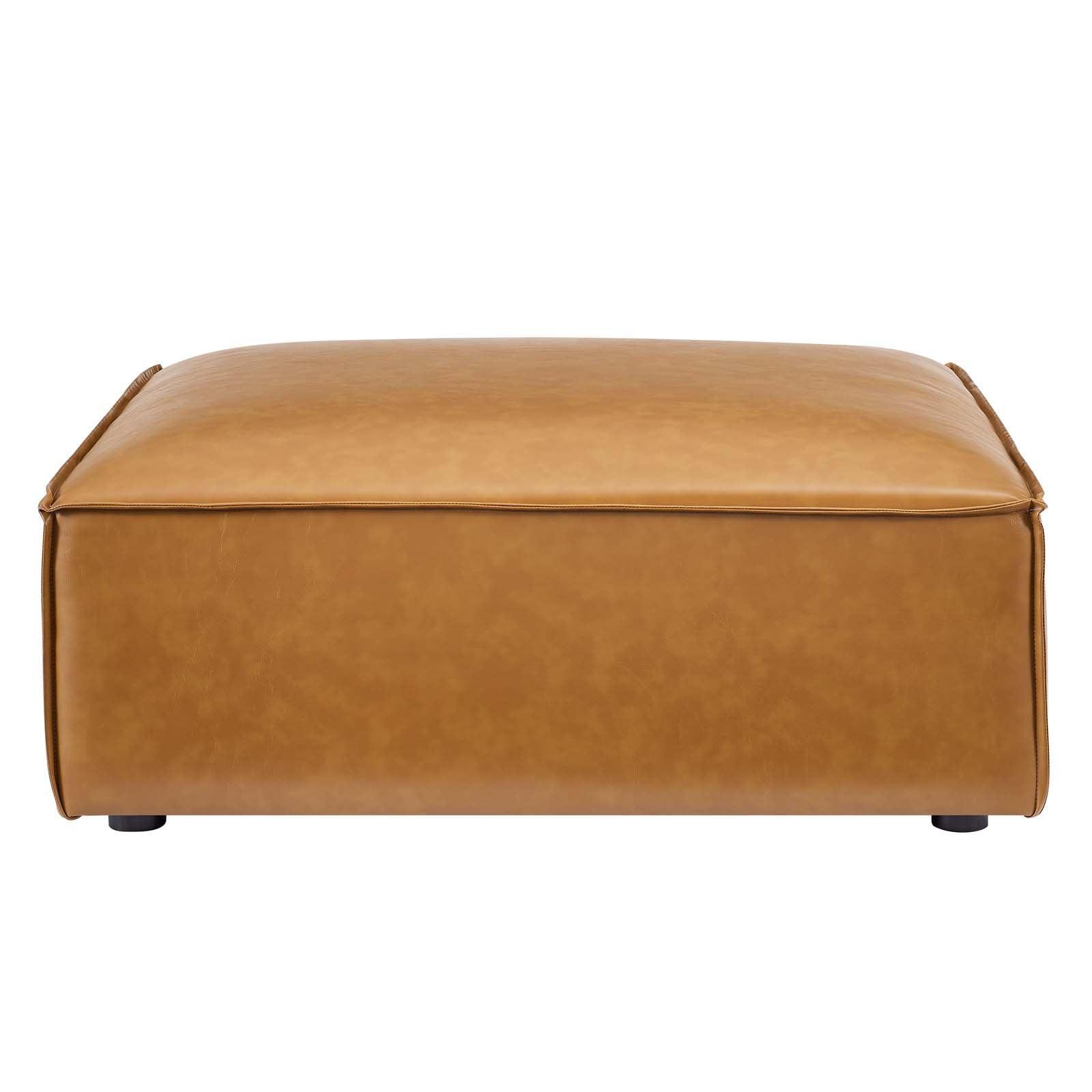 Modway Restore Vegan Leather Ottoman FredCo