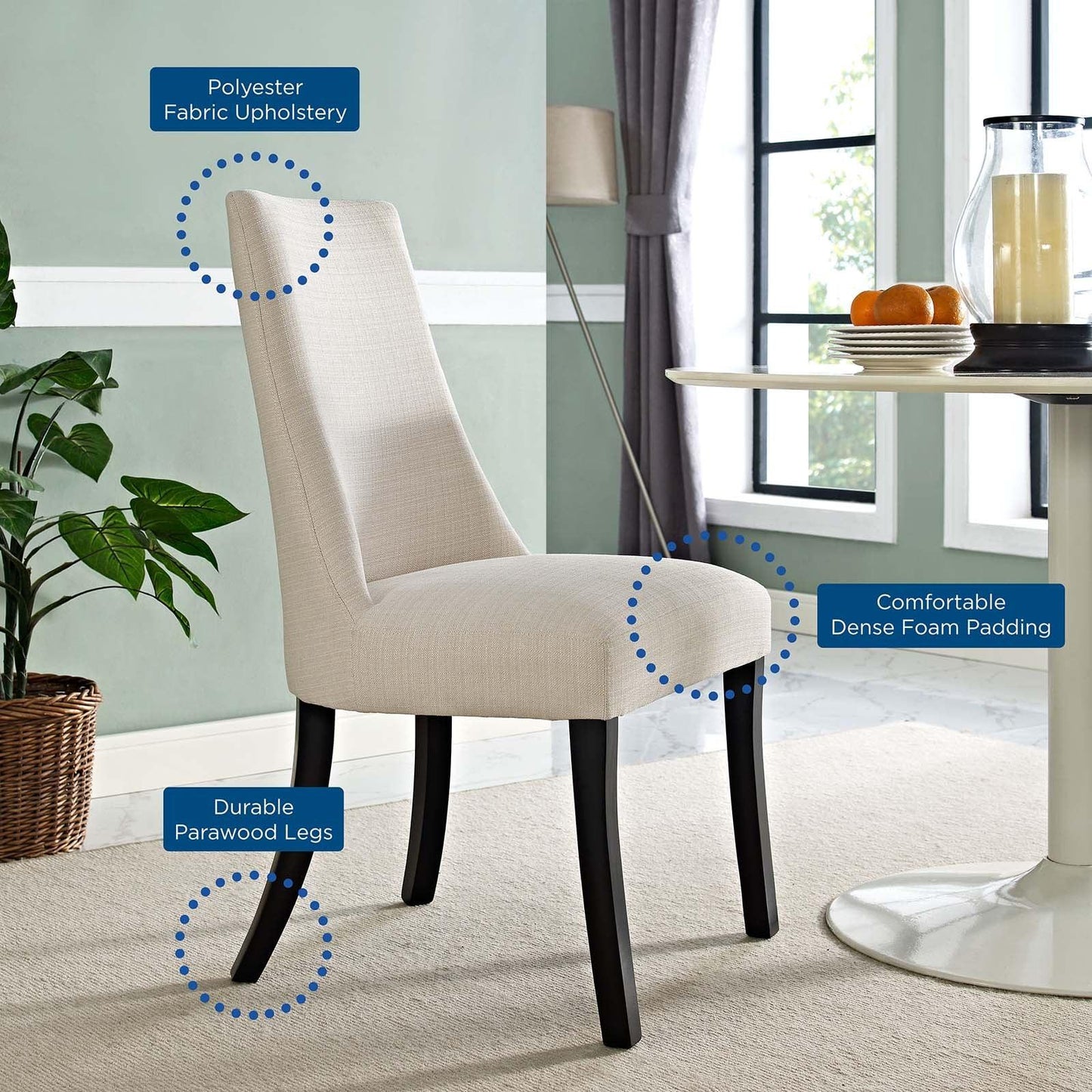 Modway Reverie Dining Side Chair FredCo
