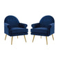 Modway Revive Armchair Performance Velvet Set of 2 FredCo