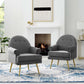 Modway Revive Armchair Performance Velvet Set of 2 FredCo