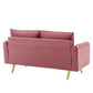 Modway Revive Performance Velvet Loveseat FredCo