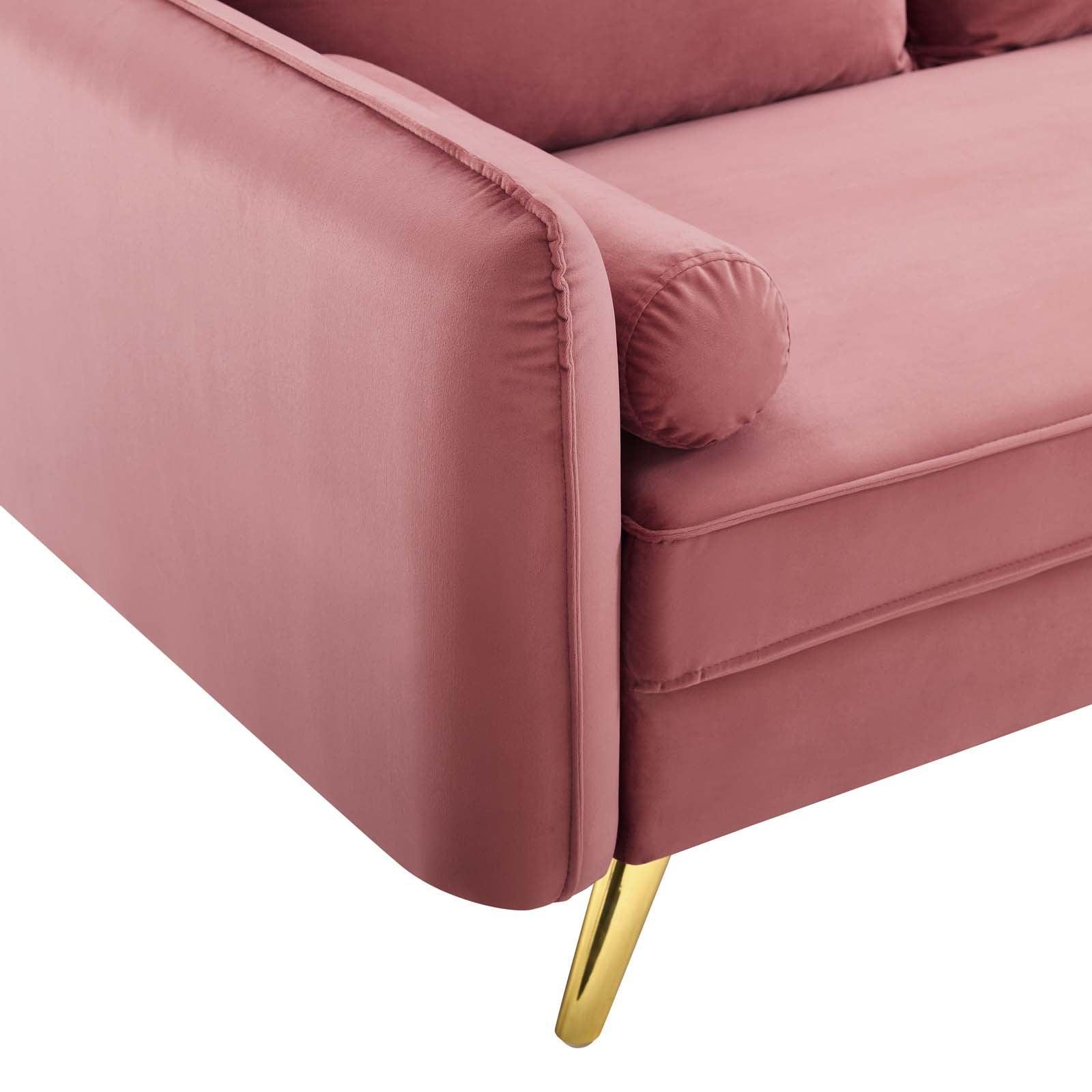 Modway Revive Performance Velvet Sofa FredCo