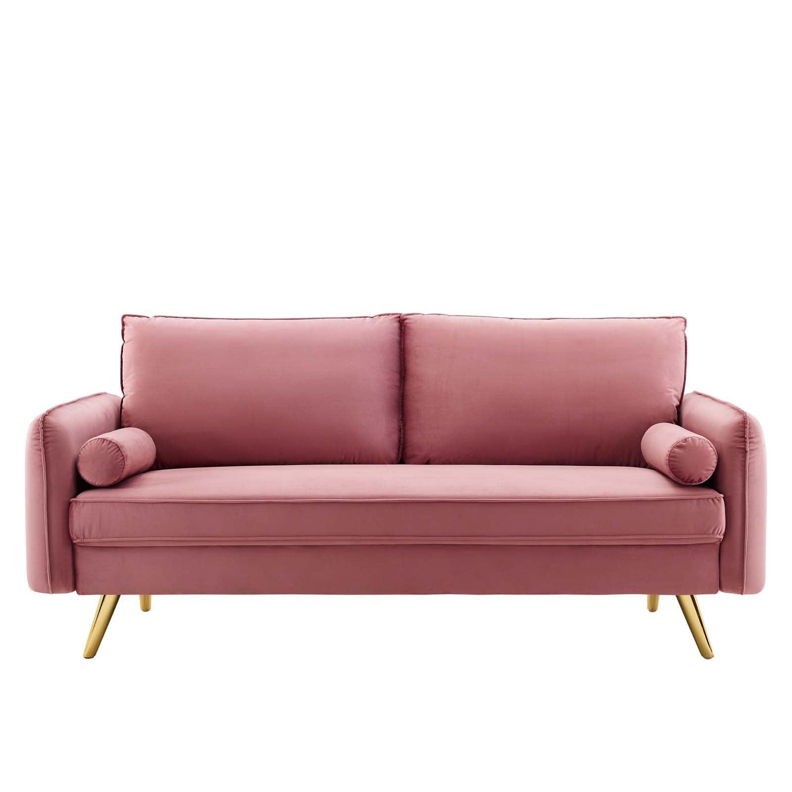 Modway Revive Performance Velvet Sofa FredCo